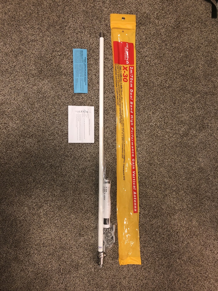 X30A Dualband Base/Repeater Antenna